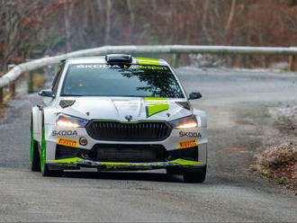 Nová Škoda Fabia RS Rally2 se naostro objeví tento víkend na FIA Mistrovství světa v rally na Rallye Monte-Carlo