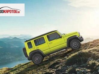 Značka Suzuki oficiálne predstavila päťdverové Jimny. Nový motor, pevný rám