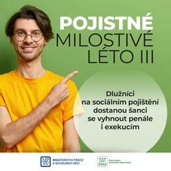 Dlužníci na sociálním pojištění dostanou šanci se vyhnout penále i exekucím - Pojistné milostivé léto