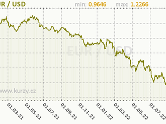 Euro atakuje sedmiměsíční maximum  