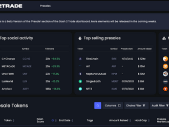 Dash 2 Trade v rámci ICO získal už více než 15 milionů USD - První obchodování na CEX proběhne již 11. ledna 2023