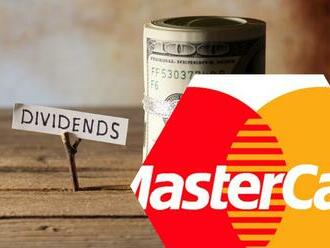 Tento týden nabídne dividendy od Mastercard, JPMorgan, Cisco, GAP a spousty dalších