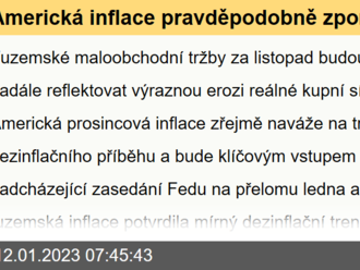 Americká inflace pravděpodobně zpomalila opět zejména díky složce energií  