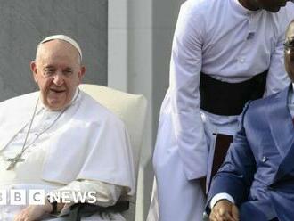 Pope in DR Congo: 'Hands off Africa' says Pope Francis in Kinshasa speech