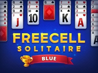 Freecell solitaire blue