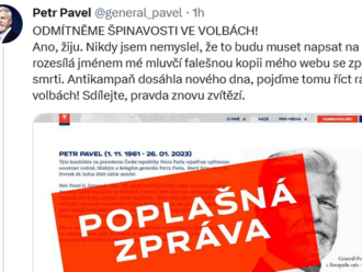 Českom sa šíria správy o smrti Pavla. Žijem, reagoval na Twitteri