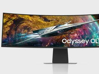 Samsung s novými monitormi atakuje na periférne videnie. Majú gigantickú uhlopriečku