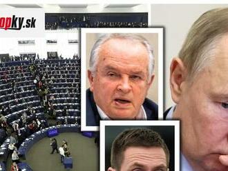 Diplomatické faux pas v Bruseli: Za tribunál pre Putina hlasovali stovky poslancov, dvaja Slováci boli proti!