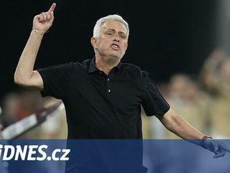 Mourinho: Servette a Šeriff? Slabota. Ale Slavia, ta by mohla být v Lize mistrů