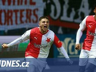 Liberec - Slavia 2:3, skvělý úvod Slovanu nestačil, obrat dotáhl Zafeiris