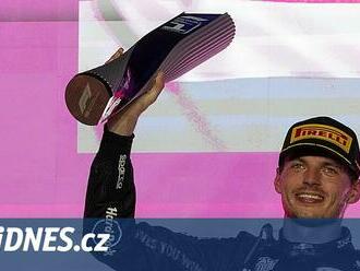 Verstappen den po zisku titulu ovládl závod v Kataru před jezdci McLarenu