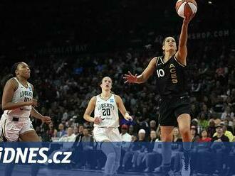 Basketbalistky Las Vegas vyhrály první finále WNBA a vykročily za obhajobou