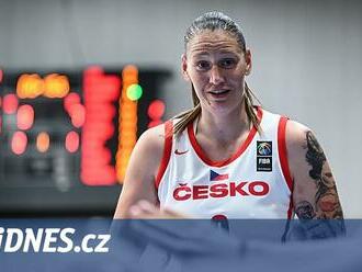 Basketbalistce Březinové se zatím z Izraele nepodařilo dostat, let zrušili