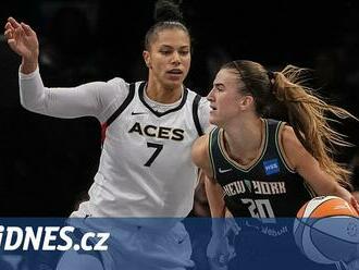 Basketbalistky New Yorku snížily ve finále WNBA s Las Vegas na 1:2