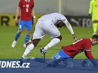 Čeští fotbalisté do 21 let po dlouhém oslabení remizovali s Dánskem 0:0