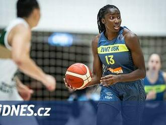 Basketbalistky USK Praha slavily v Györu druhé vítězství v Eurolize