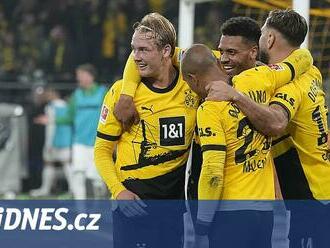 Pavlenkův náhradník trápil Dortmund, těsnou porážku Brém neodvrátil