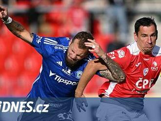 Pardubice - Olomouc 1:1, hosté srovnali až v nastavení a dotáhli se na Plzeň