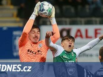 Jablonec - Bohemians 0:1, hosty držel výtečný Jedlička, stačila jim jedna rána