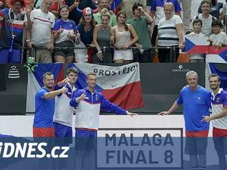 Prověřený tým. Češi vyrazí na finále Davis Cupu i s Lehečkou a Macháčem, věří si