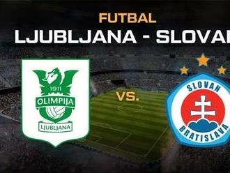 Olimpija Ljubljana – Slovan live v TV, live stream, online v mobile, tabuľka, vstupenky, zostavy