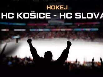 HC Košice – HC Slovan Bratislava live v TV, online prenos cez internet, zostavy, lístky