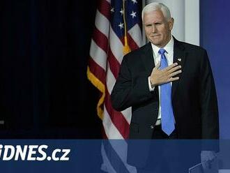 Republikán Pence nebude kandidovat na prezidenta USA. Není můj čas, oznámil