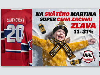 Vianoce sa blížia: Využite zľavu až 31 % na produkty NHL. Už len dnes!