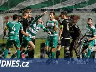 ONLINE: Sparta v poháru prohrává na Bohemians, Zlín vede v Ostravě