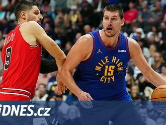 Jokič v NBA dovedl Denver k výhře v Brooklynu, opět vyhrál i Boston