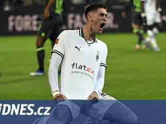 Čvančara ukončil čekání na gól a nasměroval Mönchengladbach k výhře