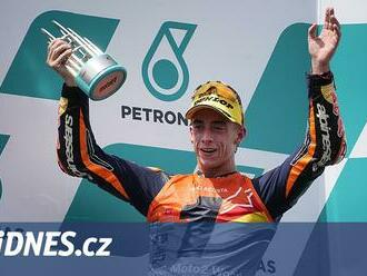 Acosta je mistrem světa Moto2, Salač po třech závodech bodoval