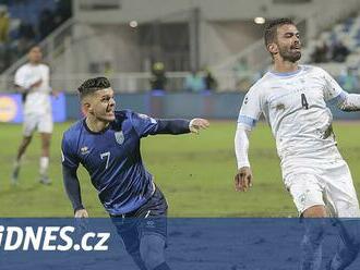 Izraelští fotbalisté prohráli odložené utkání kvalifikace o Euro v Kosovu