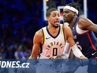 Indiana si v NBA vyšlápla na Philadelphii, Sixers padli teprve podruhé v sezoně