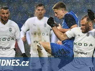 Liberec - Ml. Boleslav 2:1, odveta za pohár nevyšla, domácí výhru řídil Ghali