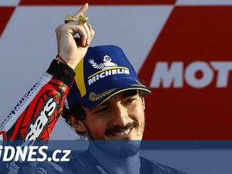 Bagnaia obhájil titul mistra světa MotoGP, Salač v Moto2 zůstal jedenáctý