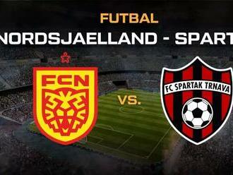 Nordsjaelland – Spartak Trnava live v TV, online stream, naživo v mobile, tabuľka, program