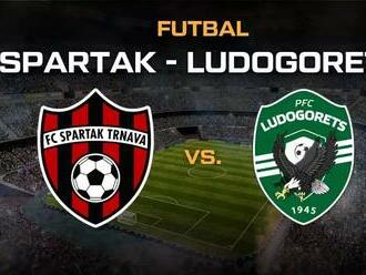 Spartak Trnava – Ludogorets live v TV, online prenos v mobile, tabuľka, program, lístky, zostavy