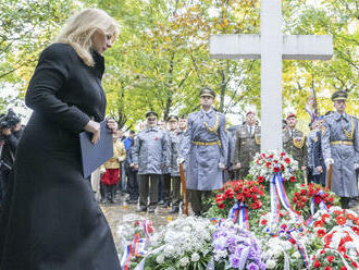 Na cintoríne v bratislavskej Petržalke si pripomenuli Deň vojnových veteránov