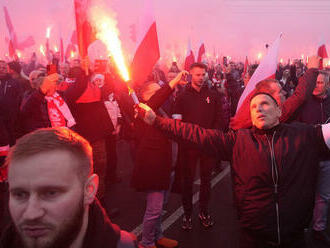 Vo Varšave sa konal tradičný pochod nacionalistov, zaobišiel sa bez incidentov