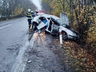 Pri dopravnej nehode pri obci Jelenec zomrela 18-ročná spolujazdkyňa