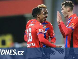 Plzeň - Č. Budějovice 5:0, pod debakl posledního týmu se podepsalo pět střelců