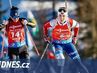 ONLINE: Biatlonistky běží v Lenzerheide sprint, Voborníková atakuje první desítku