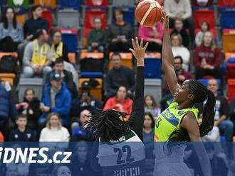 Bez dvou opor se nadřely. Basketbalistky USK v Eurolize zdolaly Györ