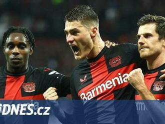 Famózní Schick nastřílel hattrick za poločas. Leverkusen deklasoval Bochum