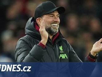 Ach bože, jak je Arsenal silný. Ale i my jsme dobří. Klopp o anglickém šlágru