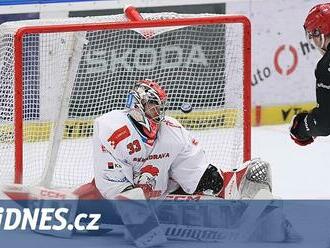 Žádná vánoční selanka. Olomouc padla potřetí v řadě, hokejisty dál trápí marodka