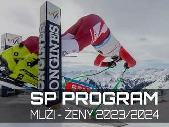 Svetový pohár lyžovanie 2023/2024 – zjazdové lyžovanie program SP žien a mužov, výsledky