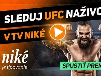 Ako sledovať UFC online na TV Niké? Sledujte live prenos a získajte bonus zadarmo!