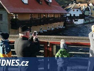 Hladiny řek se zklidnily. Pohotovost platí už jen na Vltavě v Českém Krumlově